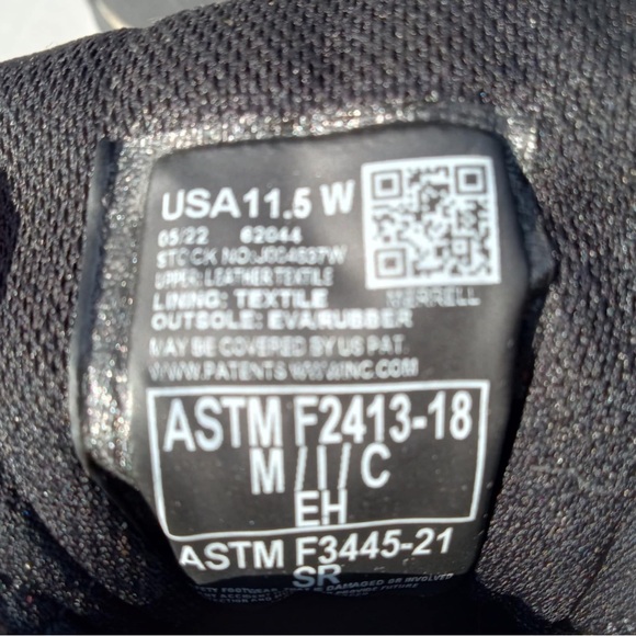 Merrell Men's Dark Brown Athletic Shoes - Picture 8 of 8